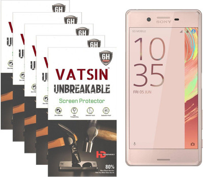

Vatsin Impossible Screen Guard for Sony Xperia X(Pack of 5), Transparent