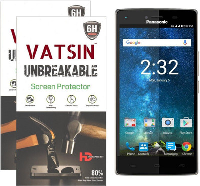 

Vatsin Screen Guard for Panasonic Eluga Turbo(Pack of 2), Transparent