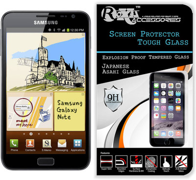 Roxel Tempered Glass Guard for Samsung Galaxy Note 1 N7000(Pack of 1)