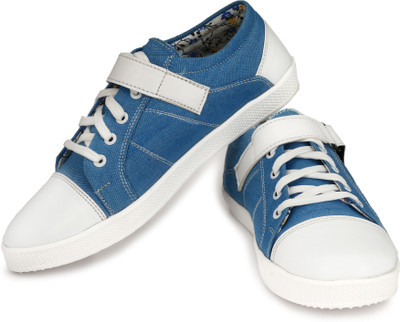 

YODDLY Canvas Shoes For Men(Blue, Skyblue
