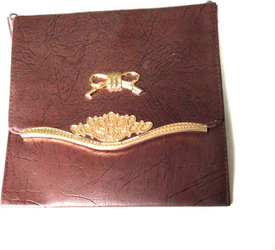 

zhosy Women Casual Brown Leatherette Sling Bag