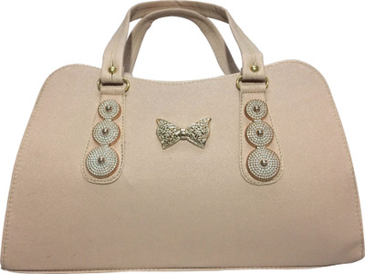 

VEENA Women Casual Beige Leatherette Hand-held Bag