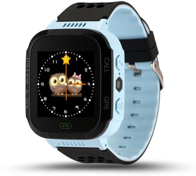 

GUBBAREY Touch Screen Smartwatch(Blue Strap Free Size)