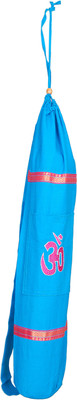 

Yokoso International Rajasthani handicraft Yoga Mat Cover b Yoga mat Cover/bag(Blue, Drawstring Bag)