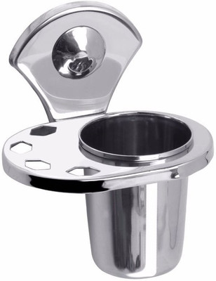 

SHAKS TRADERS Pack of 3 Stainless Steel Toothbrush Holder(Silver, Wall Mount)