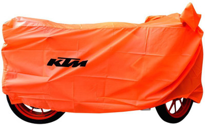 

Motopart Two Wheeler Cover for KTM(Orange)