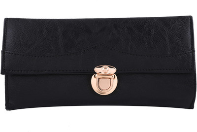 

Fristo Casual Black Clutch