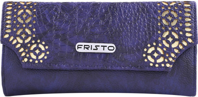 

Fristo Casual Blue Clutch