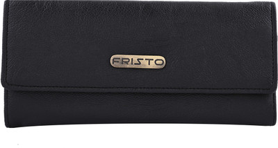 

Fristo Casual Black Clutch
