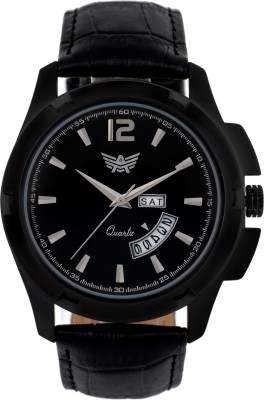 Abrexo Abx-2115BLK Day and Date Premium Elegacia Series Watch  - For Men   Watches  (Abrexo)