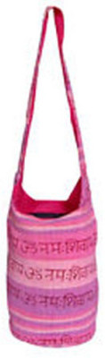 

Pinksisly cotton bag Shoulder Bag(Pink, 5 inch)