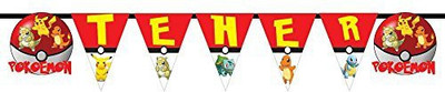 

PARTY PROPZ BIRTHDAY DECORATION/AGE BUNTING STRING SET OF 1/ POKEMON PARTY SUPPLIES Banner(5 ft, Pack of 1)