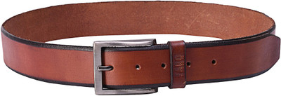 

Faro Men Tan Genuine Leather Belt