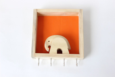 

ivei Wool Tealight Holder(Orange, Pack of 1)