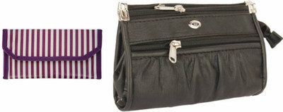 

Rapidcostore Casual Black Clutch