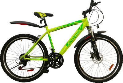 

Hi-Bird Sniper SSDV Y 26 T Mountain/Hardtail Cycle(21 Gear, Yellow), Floruscent yellow