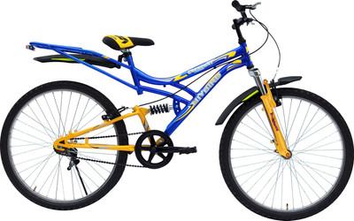 

Hi-Bird Crescent DSWCR 26 T Mountain Cycle(Single Speed, Multicolor), Blue:yellow
