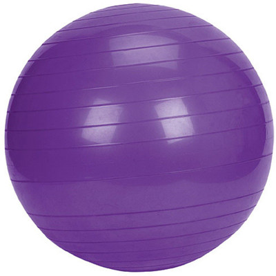 

Italish Total Body Exercise Workout Anti Burst Gym Ball with Foot Pump Gym Ball(With Pump), Purple
