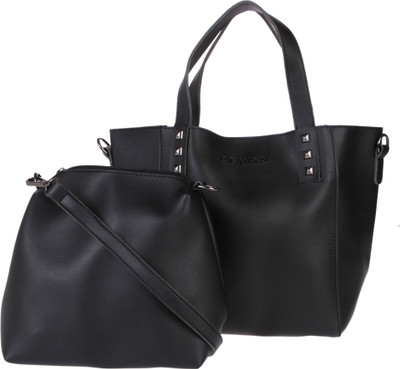 

Fur Jaden Hand-held Bag(Black)