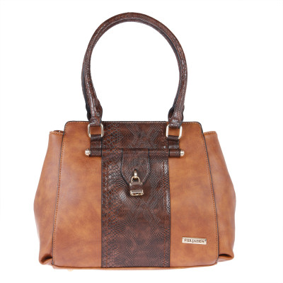 

Fur Jaden Hand-held Bag(Tan, Brown), Brown;tan