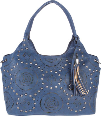 

Fur Jaden Hand-held Bag(Blue)