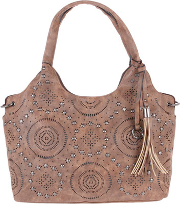 

Fur Jaden Hand-held Bag(Brown)