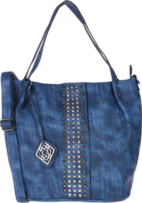 

Fur Jaden Hand-held Bag(Blue)