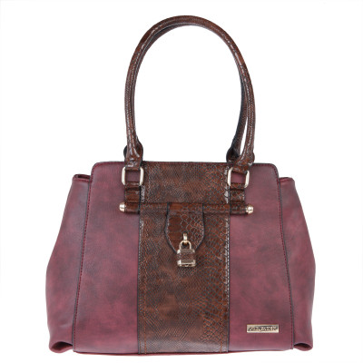 

Fur Jaden Hand-held Bag(Purple)