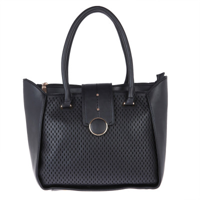

Fur Jaden Hand-held Bag(Black)