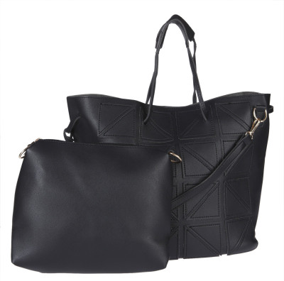 

Fur Jaden Tote(Black)