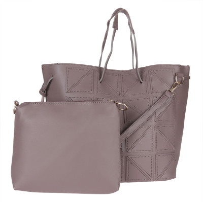 

Fur Jaden Tote(Grey)