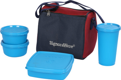 Signoraware Best 3 Containers Lunch Box(1120 ml)