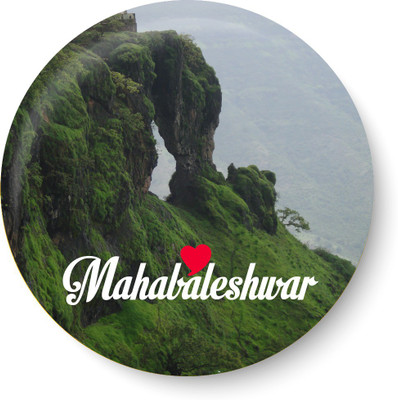 

PEACOCKRIDE Love Mahabaleshwar Magnet Fridge Magnet Pack of 1(Multicolor)