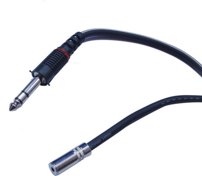 

Krown 6.3MM Stereo Male to 3.5MM Stereo Female 5 Meter Cable(Black)