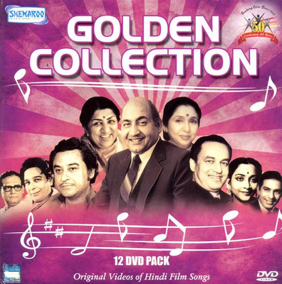Golden collection 12 dvd pack DVD Standard Edition(Hindi - verious)