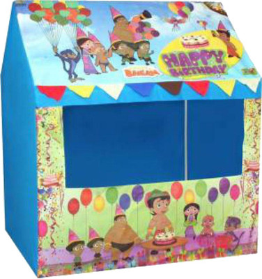 

Dhawani Latest Multicolour Plastic Happy Birthday Chotta Bheem Tent House(Multicolor)
