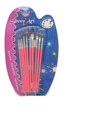

ecaart Round, Flat Paint Brush(Multicolor)