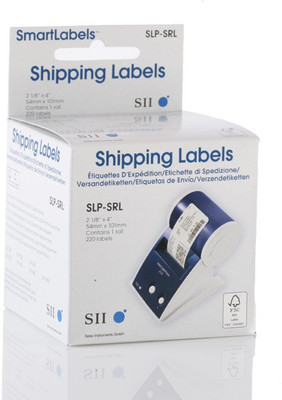

SII SLP-SRL Permanent Paper Label(White)