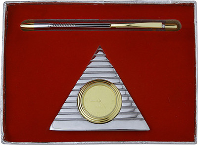 

Giftvenue Silver Metallic Pen Gift Set(Pack of 2)