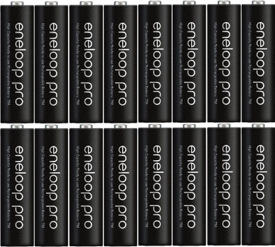 

Panasonic Eneloop Pro Rechargeable Battery-Pack of 16