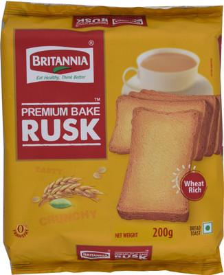 

Britannia Premium Bake Milk Rusk(200 g)