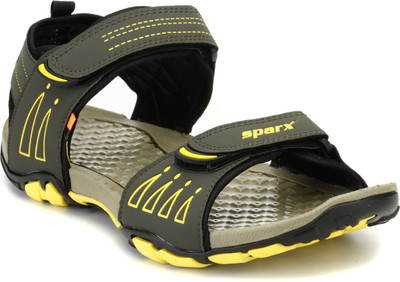 

Sparx Men Olive Yellow Sandals