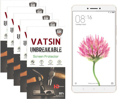 

Vatsin Impossible Screen Guard for Mi Max(Pack of 5), Transparent