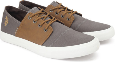 

U.S. Polo Assn Ryan Sneakers For Men(Brown, Grey
