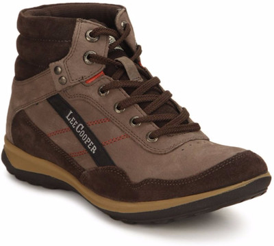 

Lee Cooper Leather Boots For Men, Grey