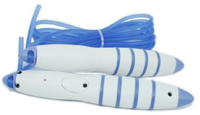 

IBS 3M Counter Digital LCD Jump Calorie Counter Timer & Clock Digital Cordless Skipping Rope(Blue, Length: 762 cm)