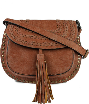 

Kamloops Women Casual Brown PU Sling Bag