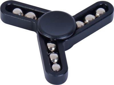 

SN toy zone Fan Shape Metal Spinner(Black)