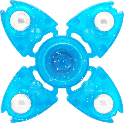 

Montez 4 Metal Ball High Speed Fidget Spinner Toy (Blue)(Multicolor)
