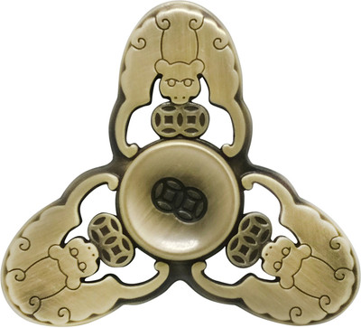 

Montez High Speed Metal Brown Monkey Fidget Spinner Toy(Multicolor)